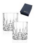 Kryształowe szklanki do whisky 2szt w opakowaniu prezentowym Crystalline Opera