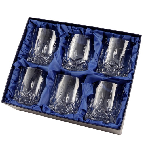 Kryształowe szklanki do whisky 6szt w opakowaniu prezentowym Crystalline Opera