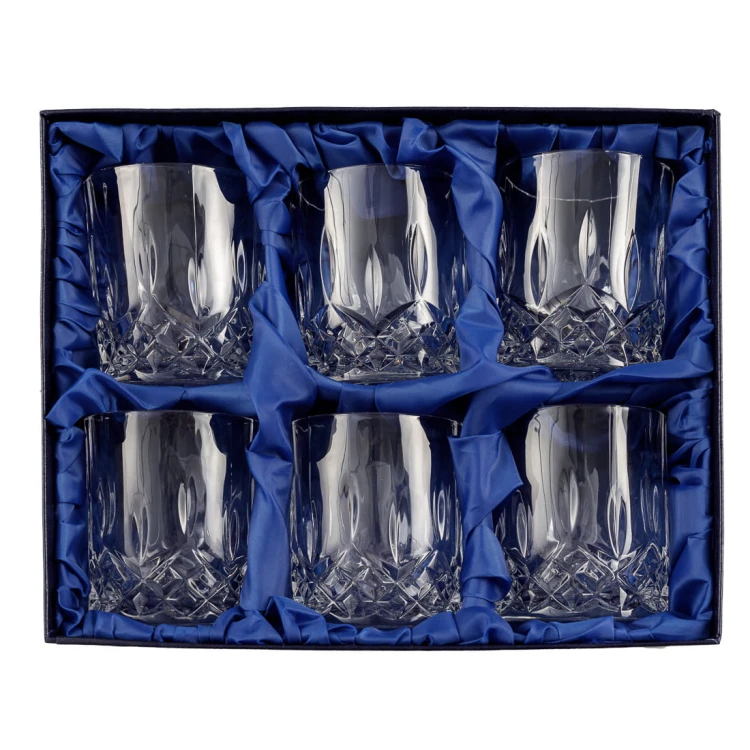 Kryształowe szklanki do whisky 6szt w opakowaniu prezentowym Crystalline Opera
