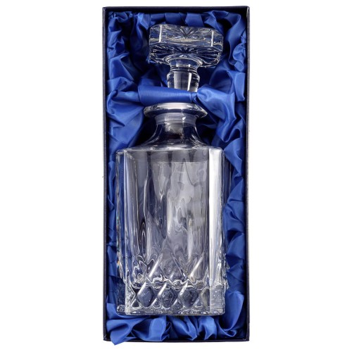 Kryształowa karafka do whisky z grawerem w opakowaniu prezentowym Crystalline Opera