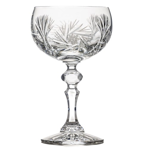 Kryształowe kieliszki do szampana płaskie 170ml Młynek MK73 2szt