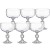 Kieliszki do szampana płaskie CRYSTALLINE 200ml 6szt.