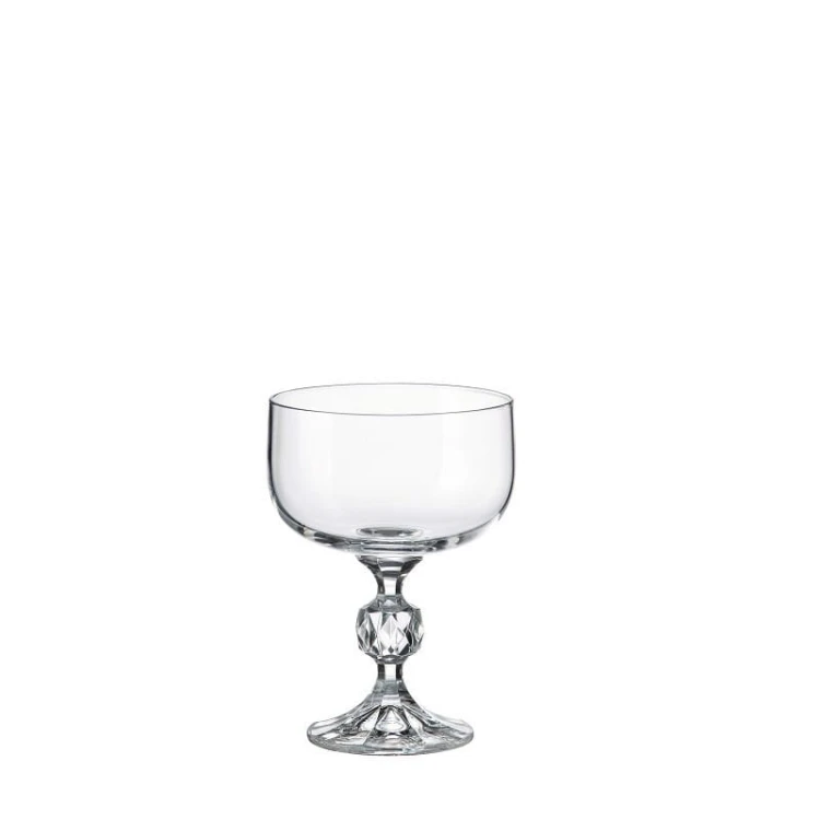 Kieliszki do szampana płaskie CRYSTALLINE 200ml 6szt.