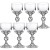 Kieliszki do wódki, nalewek, miodu pitnego CRYSTALLINE 50ml 6szt.