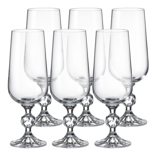 Kieliszki do piwa drinków CRYSTALLINE 280ml 6szt.