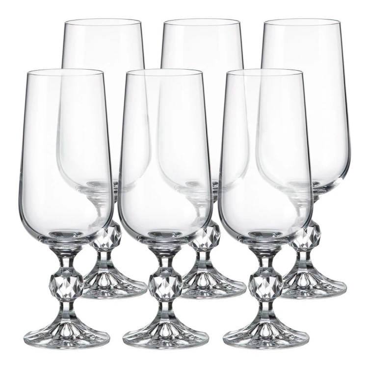 Kieliszki do piwa drinków CRYSTALLINE 280ml 6szt.