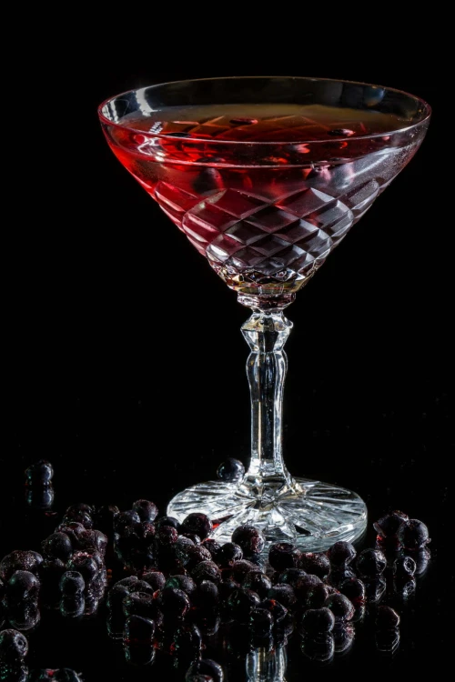 Kryształowe kieliszki do martini 115ml King KK60 2szt