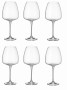 BOHEMIA Komplet 6 sztuk kieliszków do wina czerwonego 770 ml ANSER ALIZZE Crystalline