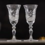 Kryształowe kieliszki do wódki z grawerem 45ml Młynek MK10 2szt