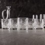 Kryształowe szklanki do whisky z grawerem na rancie 260ml Młynek MK80 2szt