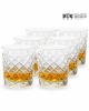 Kryształowe szklanki do whisky 300ml King KK80 6szt