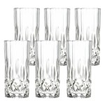 Kryształowe szklanki long do drinków 6szt Crystalline Opera