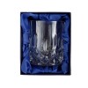 Kryształowa szklanka do whisky OPERA 300ml 1szt w pudełku prezentowym z eko-skóry
