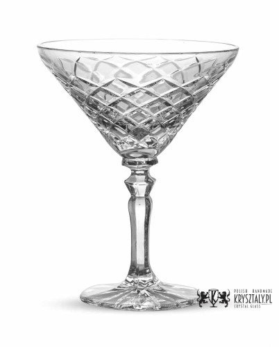 Kryształowe kieliszki do martini 115ml King KK60 2szt w prezentowym opakowaniu