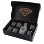 Zestaw do whisky GLACIER kryształowa karafka + kryształowe szklanki do whisky 6szt w opakowaniu prezentowym Premium