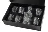Zestaw do whisky GLACIER kryształowa karafka + kryształowe szklanki do whisky 6szt w opakowaniu prezentowym Premium
