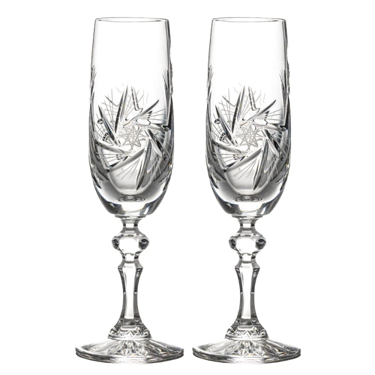 Kryształowe kieliszki do szampana 170ml Młynek MK70 2szt