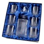 Zestaw do whisky: kryształowa karafka + kryształowe szklanki do whisky 6szt Crystalline Timeless w opakowaniu prezentowym