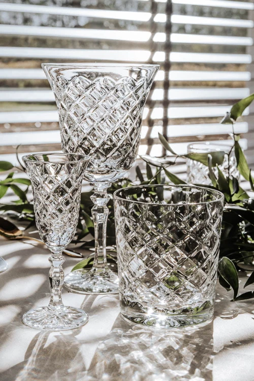 Kryształowe kieliszki do nalewek, likieru, wódki 45ml King KK10 2szt
