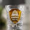Kryształowa szklanka do whisky z grawerem Młynek MK80R 1szt - prezent na urodziny