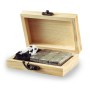 Whisky stones kamienie lodowe kostki do whisky 12szt. w opakowaniu drewnianym