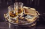 Whisky stones kamienie lodowe kostki do whisky 12szt. w opakowaniu drewnianym
