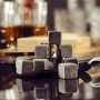 Whisky stones kamienie lodowe kostki do whisky 12szt. w opakowaniu drewnianym