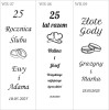 Prezent na rocznicę ślubu - wazon Collosuem z grawerem 30,5cm