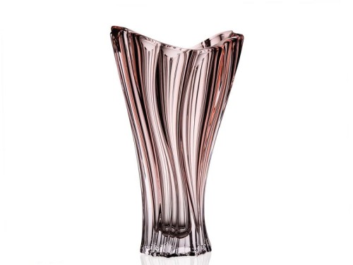 Wazon kryształowy Różowy 32cm