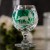 Prezent dla myśliwego - kryształowy kieliszek do koniaku zielony 250ml Młynek MK51 1szt