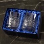 Kryształowe szklanki do whisky 300ml Młynek MK80/2 2szt w pudełku prezentowym