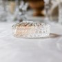 Kryształowa szkatułka na biżuterię w kształcie serca, pudełko na obrączki 11cm, 1szt.