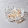 Kryształowa szkatułka na biżuterię w kształcie serca, pudełko na obrączki 11cm, 1szt.