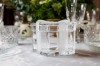 Kryształowa szkatułka na biżuterię - luksusowe pudełko na biżuterię, drobiazgi, Prezent 1szt.