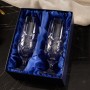 Kryształowe kieliszki do piwa, drinków 300ml Melody LK84 2szt w pudełku prezentowym
