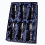 Kryształowe kieliszki do nalewek Crystalline Melodia, 50ml, 6szt. w pudełku prezentowym