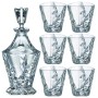 Zestaw do whisky ESKYMOS: kryształowa karafka + kryształowe szklanki do whisky 6szt w EKP10