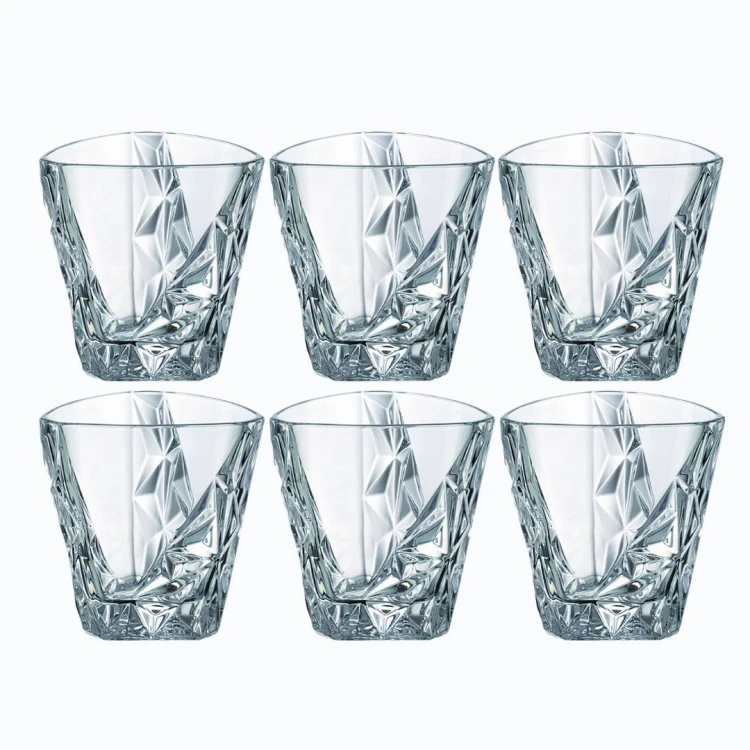 Zestaw do whisky ESKYMOS: kryształowa karafka + kryształowe szklanki do whisky 6szt w EKP10