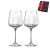 Kieliszki do wina Crystalline Timeless 510ml 2szt z grawerem inicjałów w pudełku prezentowym RT10