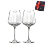 Kieliszki do wina Crystalline Timeless 510ml 2szt z grawerem inicjałów w pudełku prezentowym RT10