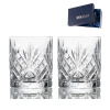 Kryształowe szklanki do whisky 2szt w opakowaniu prezentowym Crystalline Melodia