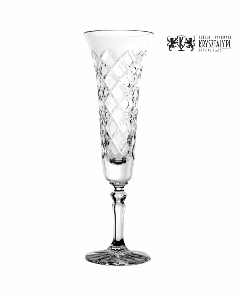 Kryształowe kieliszki do szampana 140ml King KK71 6szt