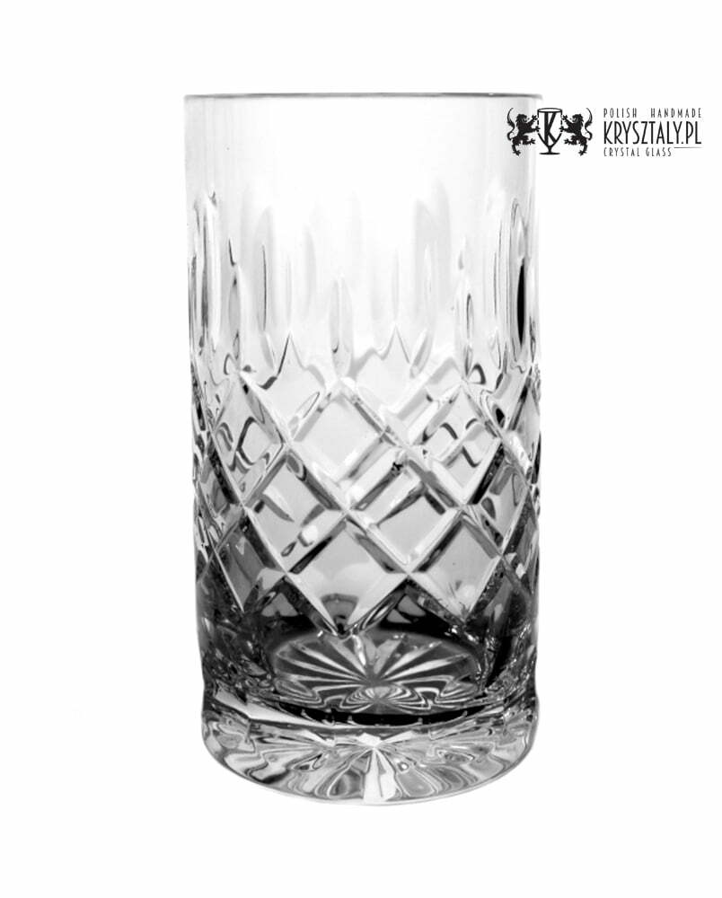 Kryształowe szklanki do drinków 340ml 6szt Elixir EK82