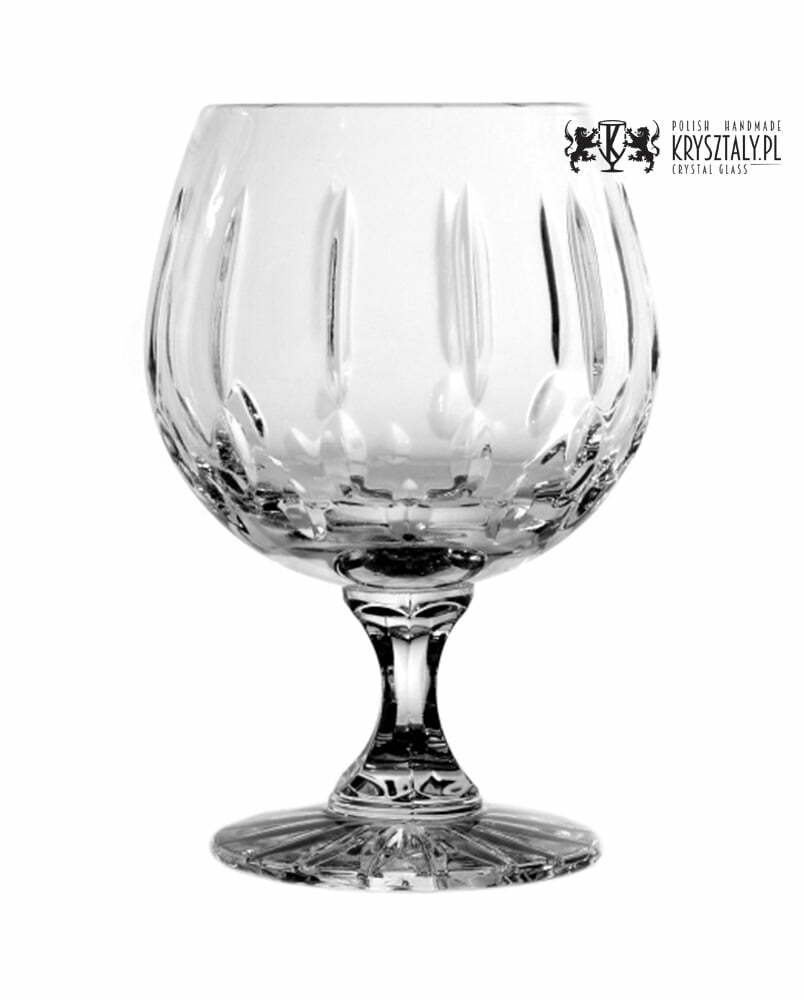 Kryształowe kieliszki do koniaku 250ml Simple SK51 6szt