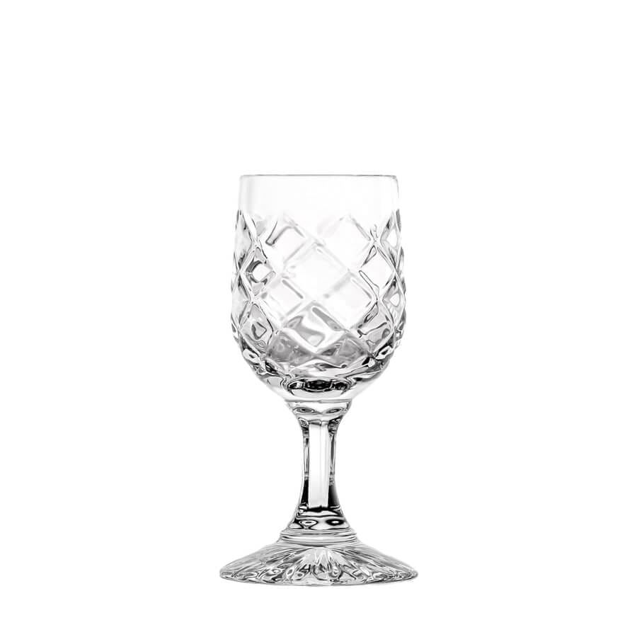 Kryształowe kieliszki do wódki 25ml King KK15 6szt