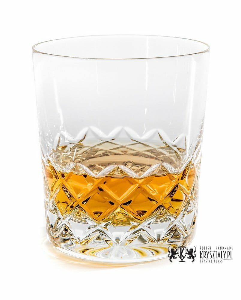 Kryształowe szklanki do whisky 260ml Melody LK80 6szt