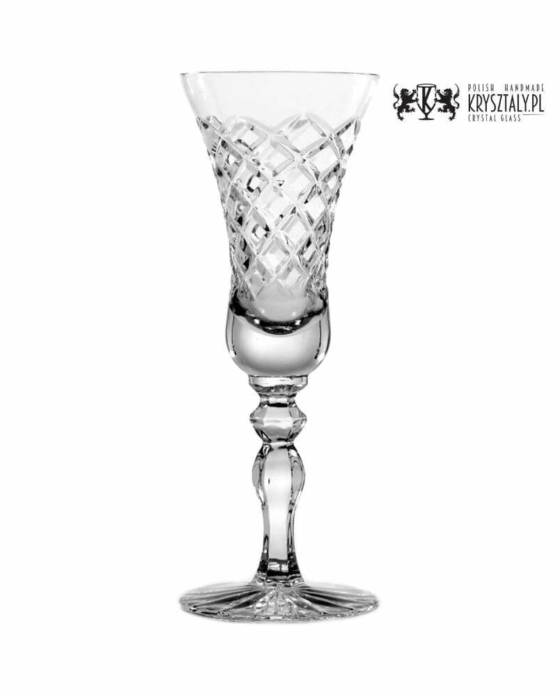 Kryształowe kieliszki do nalewek, likieru, wódki 35ml King KK16 6szt