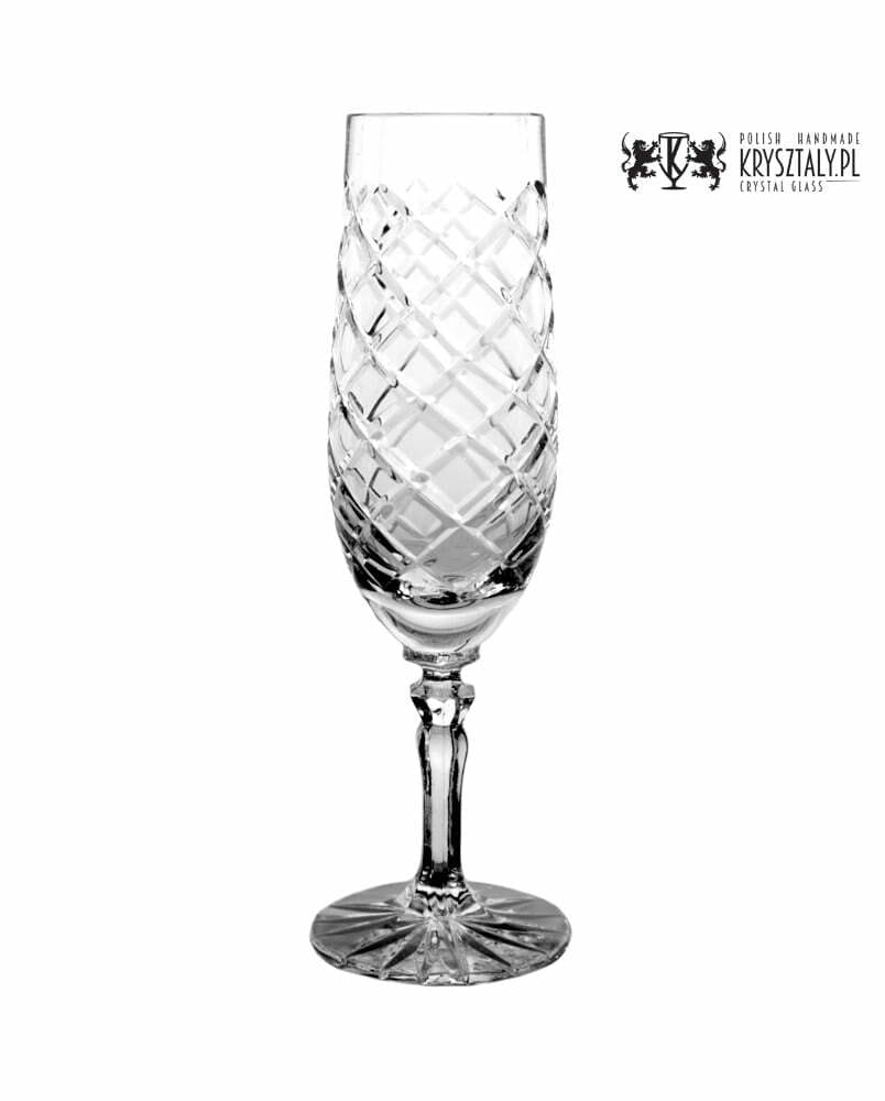 Kryształowe kieliszki do szampana 170ml King KK70 6szt