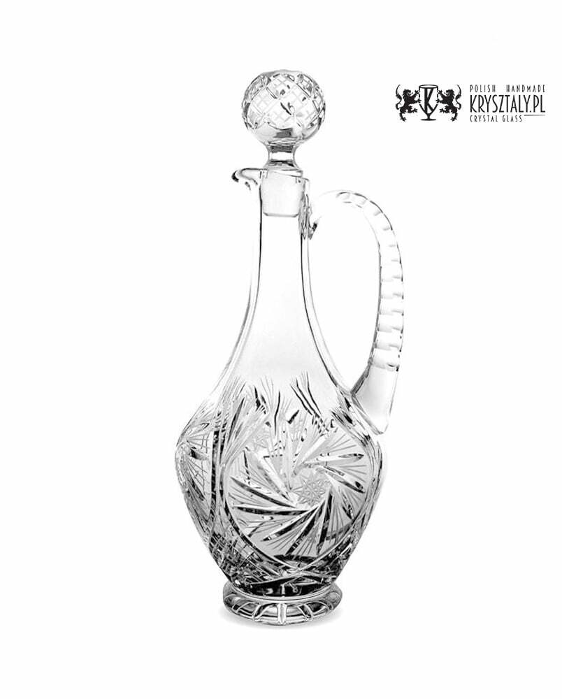 Kryształowa karafka do wina 750ml Młynek MK92