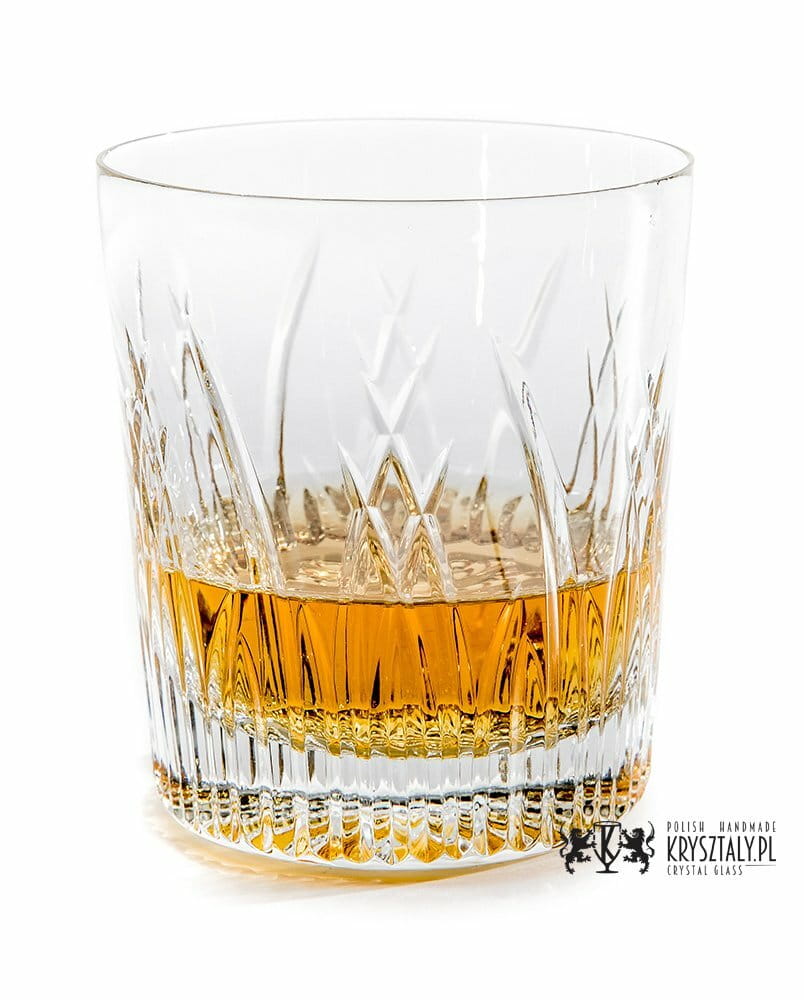 Kryształowe szklanki do whisky 260ml Drop DK80 6szt